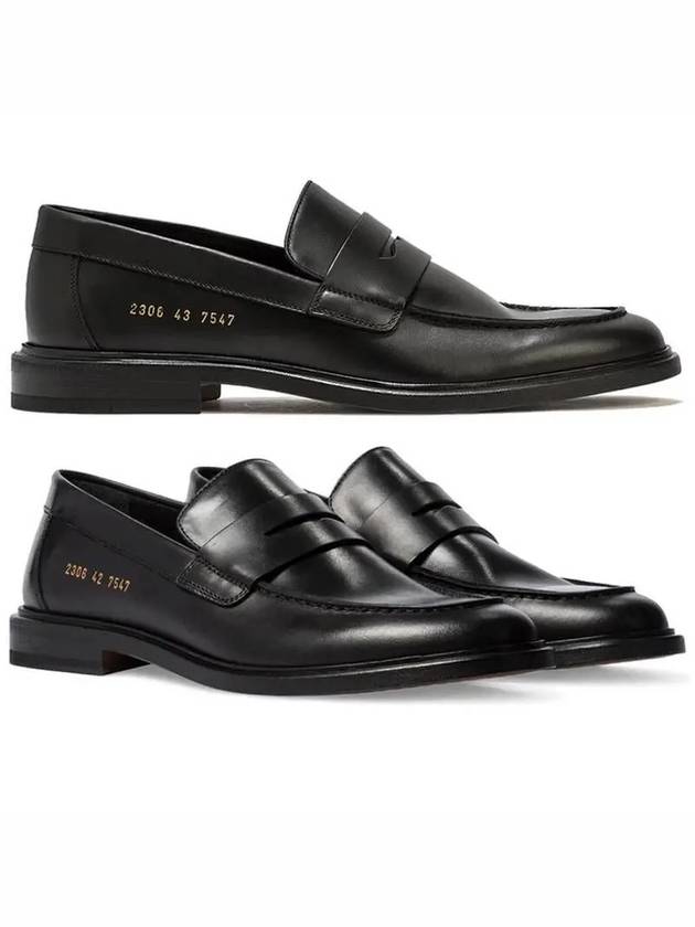 Leather Penny Loafer Black - COMMON PROJECTS - BALAAN 2