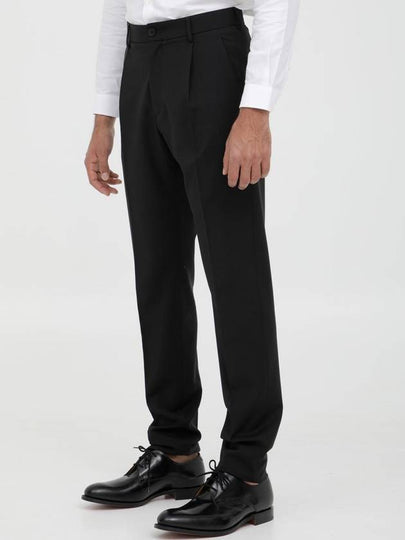 Black Wool Trousers - TONELLO - BALAAN 2