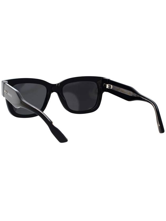 Eyewear Logo Square Acetate Sunglasses Black - GUCCI - BALAAN 2