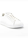 Kids Vitello Soft Sneakers EU Size White 0E0810 3ON8 F0009 - PRADA - BALAAN 1