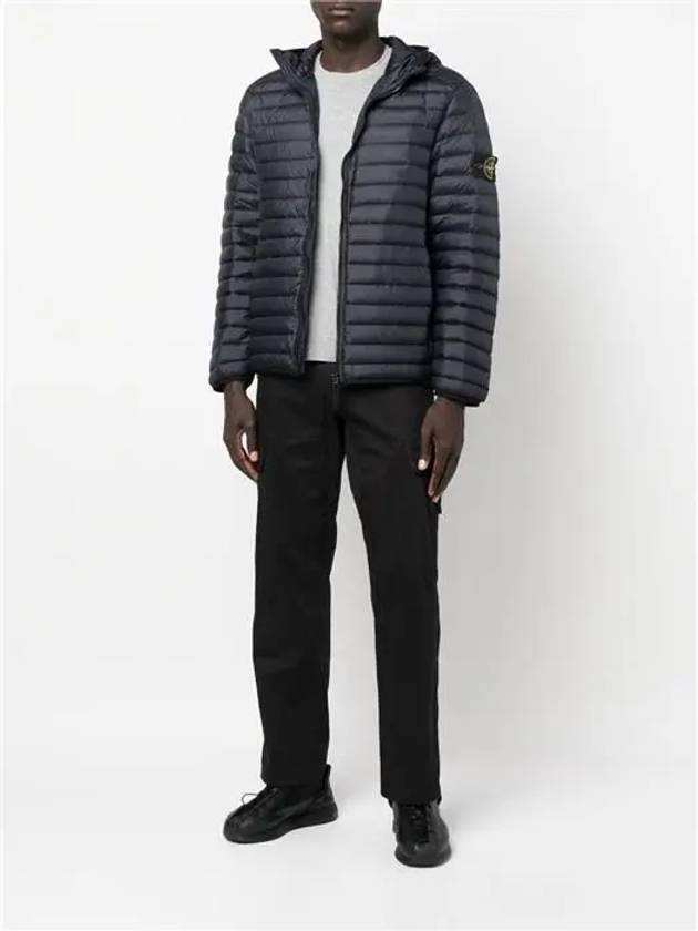 Loom Woven Chambers R-Nylon Down-TC Packable Jacket Navy - STONE ISLAND - BALAAN 4