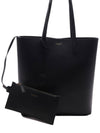 North South Shopping Tote Bag Black - SAINT LAURENT - BALAAN 2