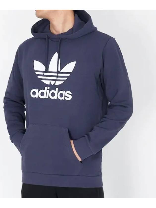 Adicolor Classic Trefoil Hoodie Shadow Navy - ADIDAS - BALAAN 2