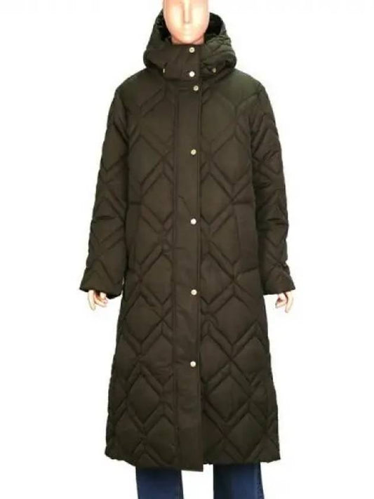 padded Cassius long quilted coat LQU1578 GN51 - BARBOUR - BALAAN 1