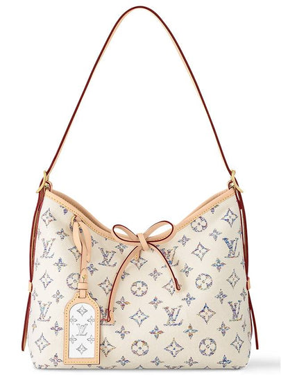 Carry All PM Shoulder Bag Beige - LOUIS VUITTON - BALAAN 2