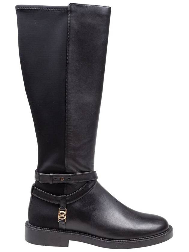 Michael Kors Leather And Fabric Boot - MICHAEL KORS - BALAAN 1