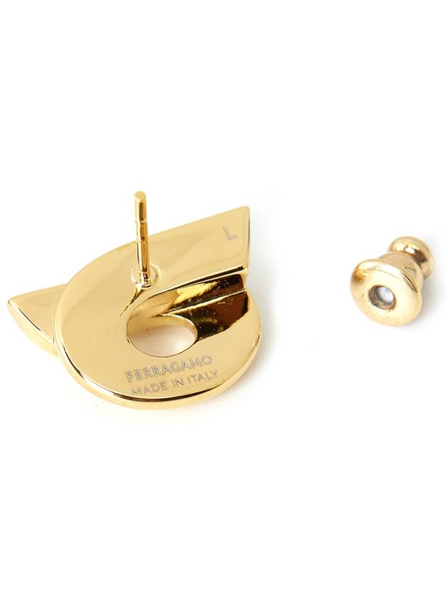 earrings 7606950770370 METALLIC - SALVATORE FERRAGAMO - BALAAN 5