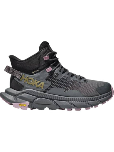 Trail Code Gore-Tex High Top Sneakers Black - HOKA ONE ONE - BALAAN 1