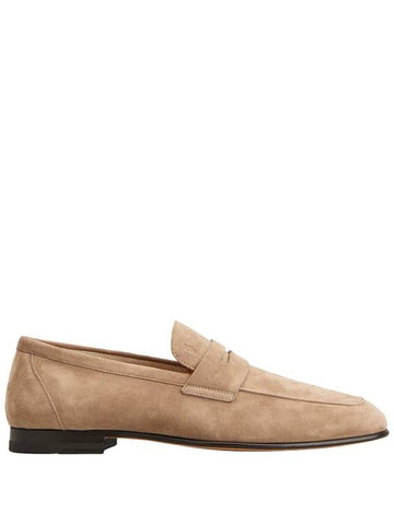 Tod'S Suede Leather Loafers Shoes - TOD'S - BALAAN 1