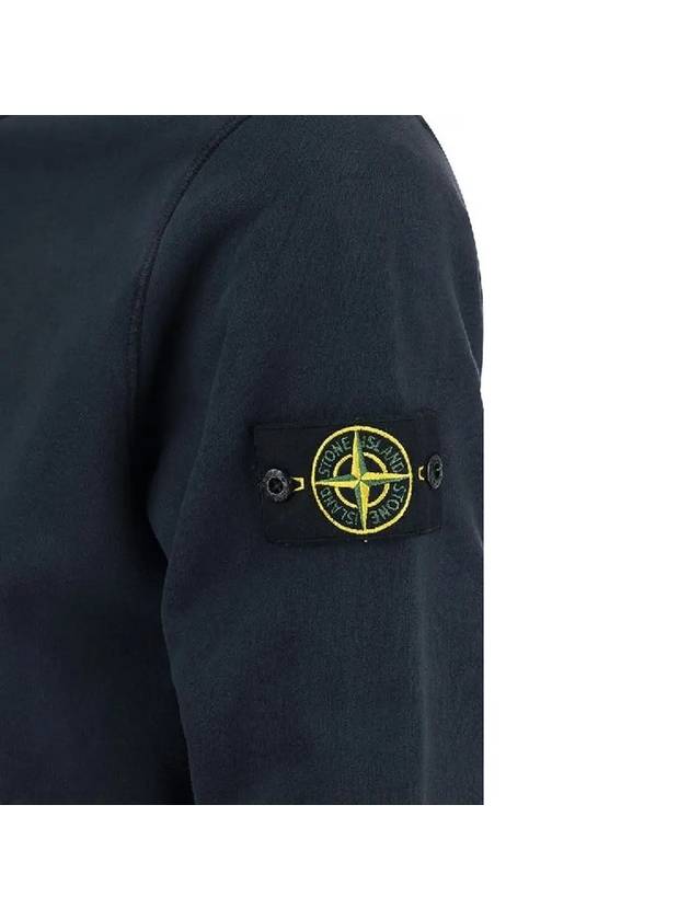 Wappen Patch Crew Neck Sweatshirt Navy - STONE ISLAND - BALAAN 5