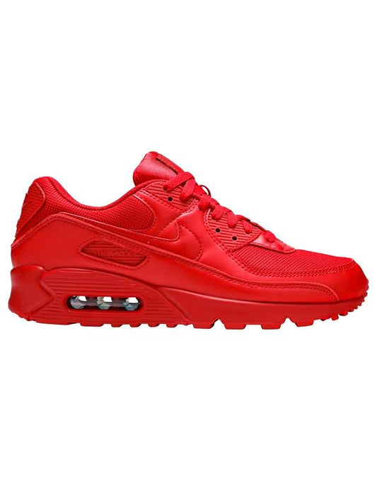 Air Max 90 Low Top Sneakers University Triple Red - NIKE - BALAAN.