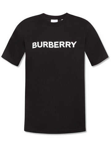 logo short sleeve t-shirt black - BURBERRY - BALAAN 1