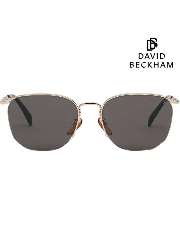 Sunglasses DB1038FS RHLIR semirimless gray Asian fit - DAVID BECKHAM - BALAAN 3