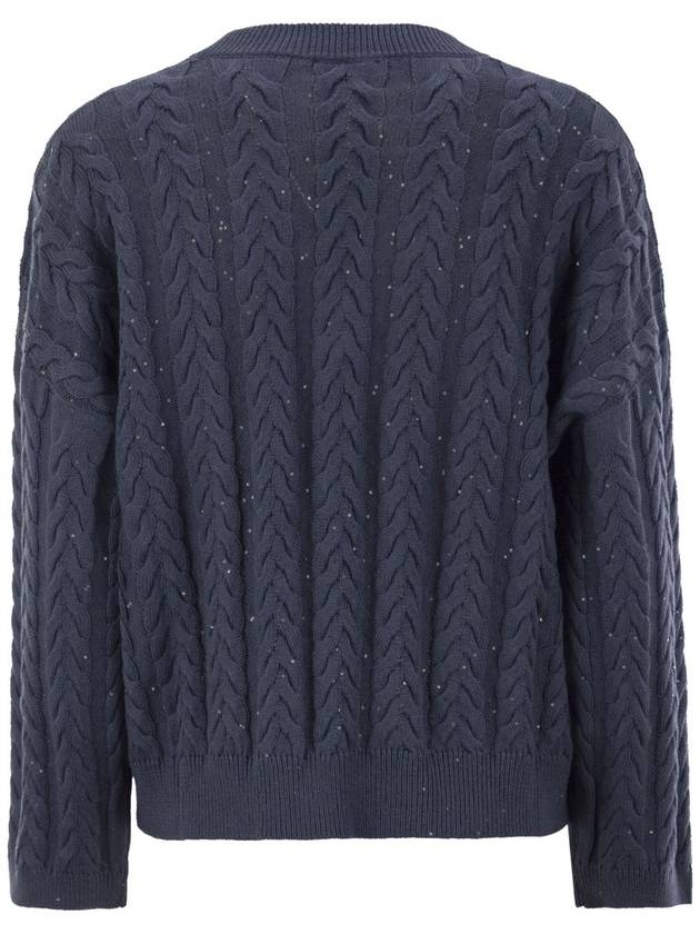 Dazzling Double Cable cotton jersey - BRUNELLO CUCINELLI - BALAAN 2