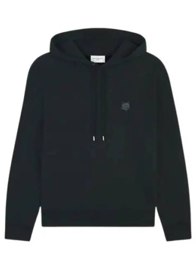 Bold Fox Head Patch Oversize Hoodie Black - MAISON KITSUNE - BALAAN 2