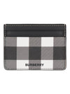 Check Logo Print Card Wallet - BURBERRY - BALAAN 1