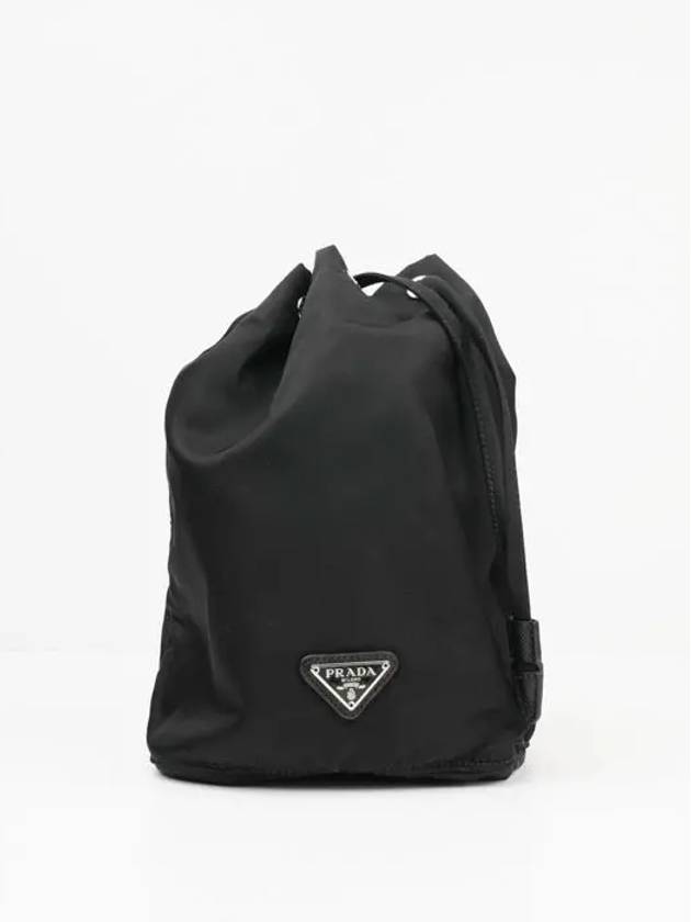 Tessuto Nylon Pouch Black - PRADA - BALAAN 8