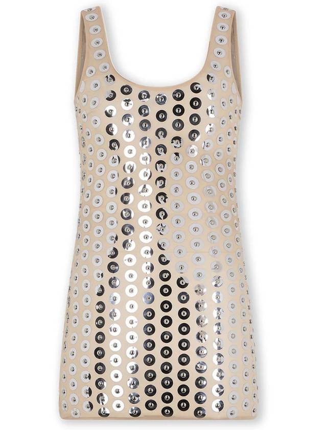 Rabanne Decorated Tank Top - PACO RABANNE - BALAAN 1