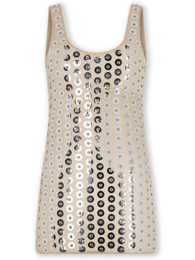 Rabanne Decorated Tank Top - PACO RABANNE - BALAAN 1