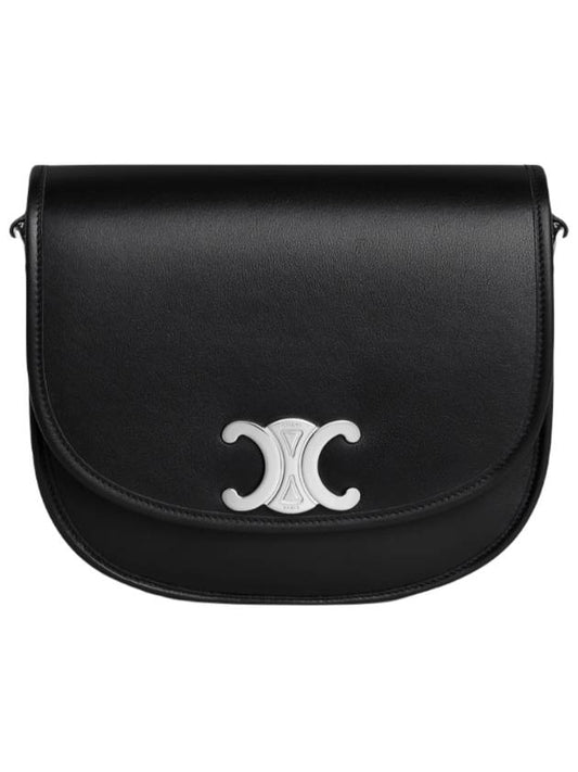 Medium Besace Triomphe Crossbody Bag Black - CELINE - BALAAN 2