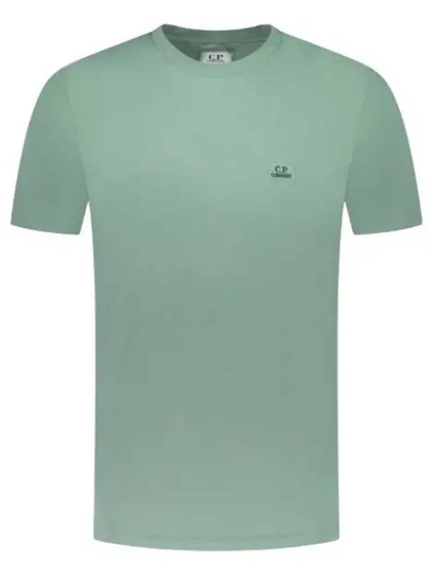 30/1 Jersey Logo Short Sleeve T-Shirt Green - CP COMPANY - BALAAN 2