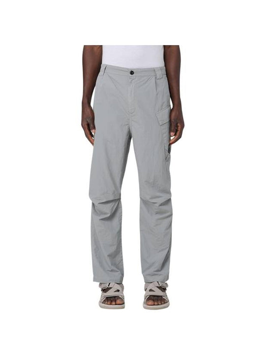 Flat Nylon Regular Utility Straight Pants Grey - CP COMPANY - BALAAN 1