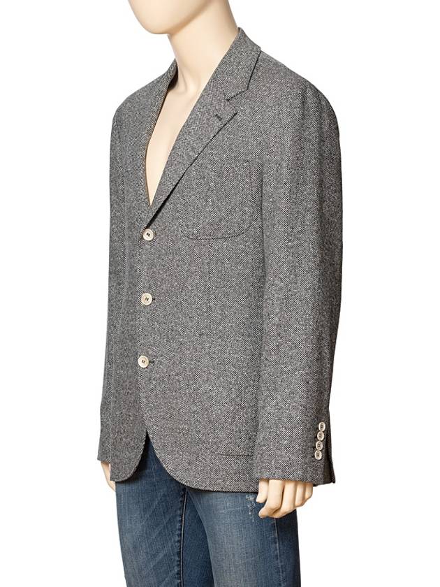 Single Breasted Jacket MY4097BNDC822 B0710443577 - BRUNELLO CUCINELLI - BALAAN 3