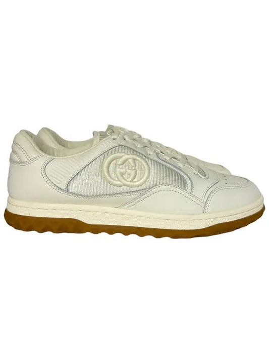 Mac80 Interlocking G Logo Low-Top Sneakers Off-White - GUCCI - BALAAN 2