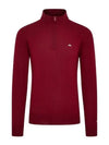 Kian Zipped Knit Top Red - J.LINDEBERG - BALAAN 2