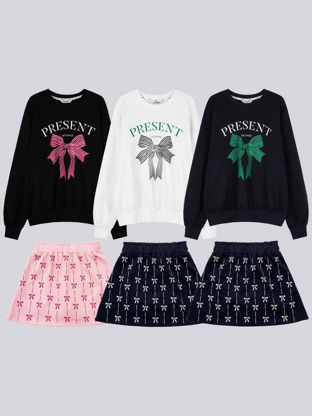 MET present sweatshirt mini skirt set - METAPHER - BALAAN 2