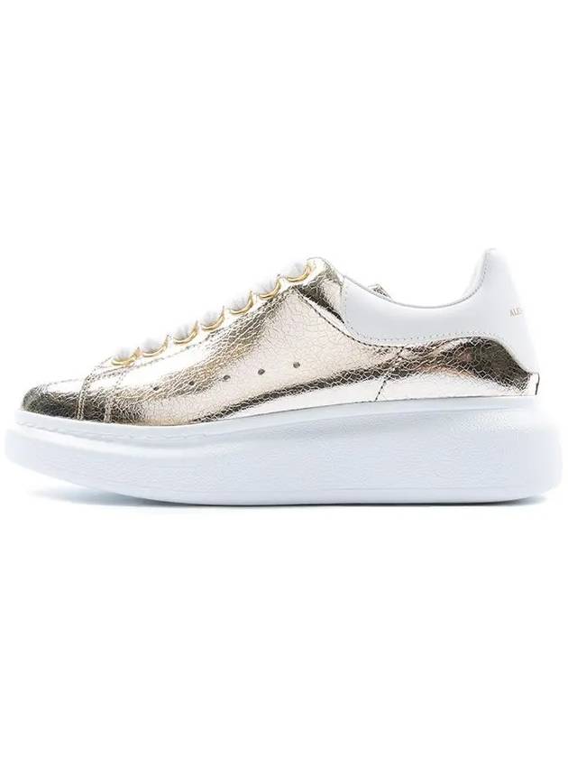 Oversole Low Top Sneakers Gold - ALEXANDER MCQUEEN - BALAAN 3