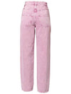 Valeria Washed Straight Jeans Pink - ISABEL MARANT - BALAAN 4