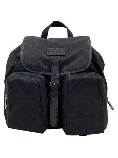 GG Pocket Nylon Backpack BLack - GUCCI - BALAAN 2