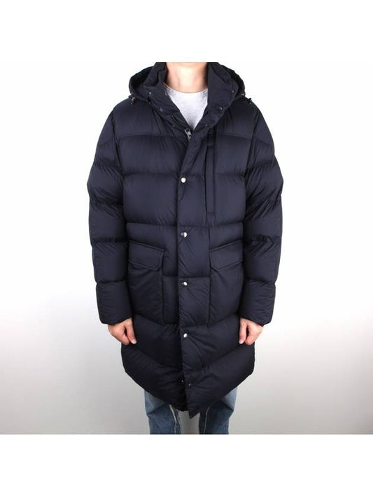 Men's Clichy Down Long Padding Navy - MONCLER - BALAAN 2