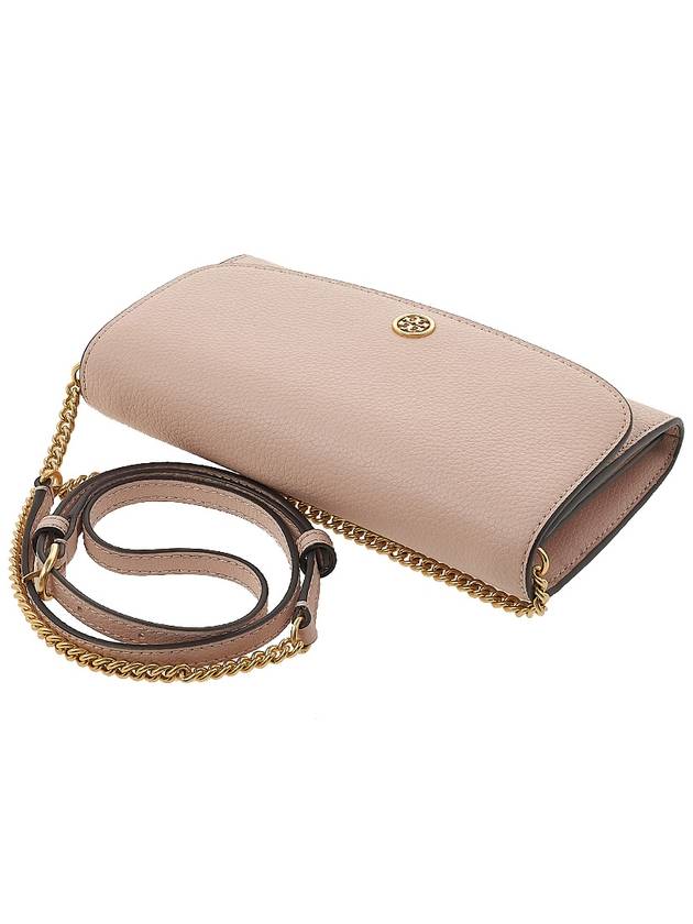 Robinson Pebbled Chain Shoulder Bag Goan Sand - TORY BURCH - BALAAN 5