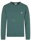 Fox Head Patch Regular Sweatshirt Green - MAISON KITSUNE - BALAAN 2