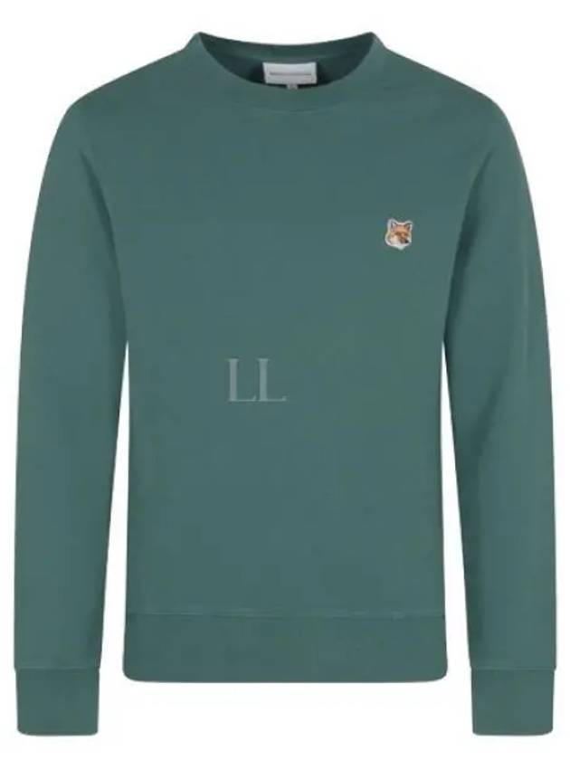 Fox Head Patch Regular Sweatshirt Green - MAISON KITSUNE - BALAAN 2