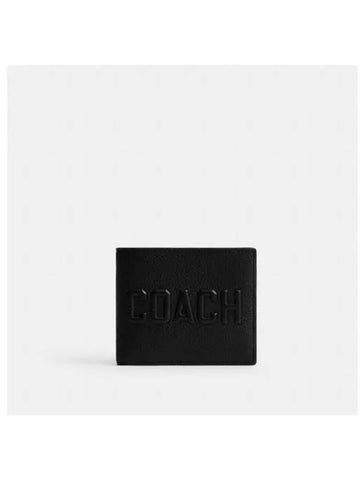 3 in 1 Wallet with Graphics CZ501 BLK - COACH - BALAAN 1