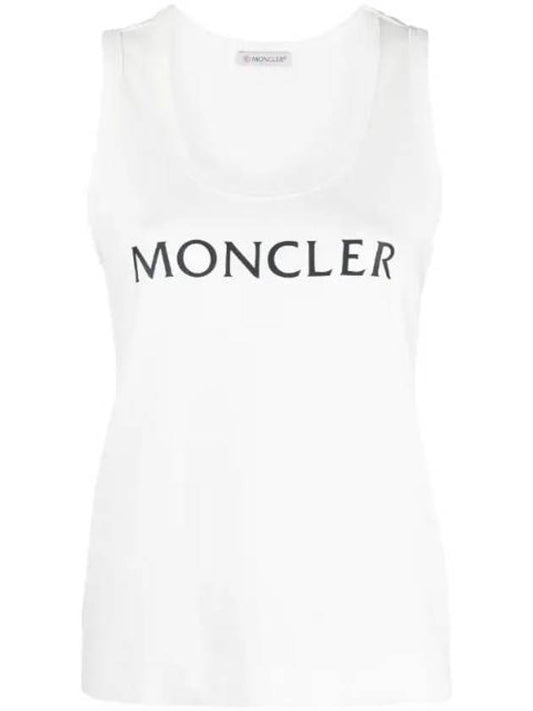 logo print tank top I10938P0000189A0D - MONCLER - BALAAN 1