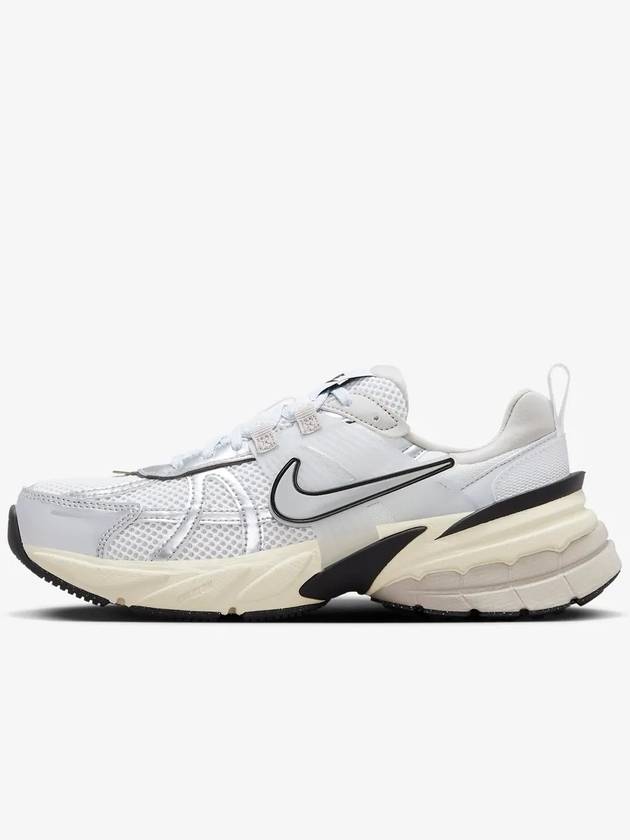 V2K Run Low Top Sneakers Summit White Metallic Silver - NIKE - BALAAN 3