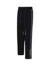 Women's Satin Track Pants Black - MONCLER - BALAAN 2