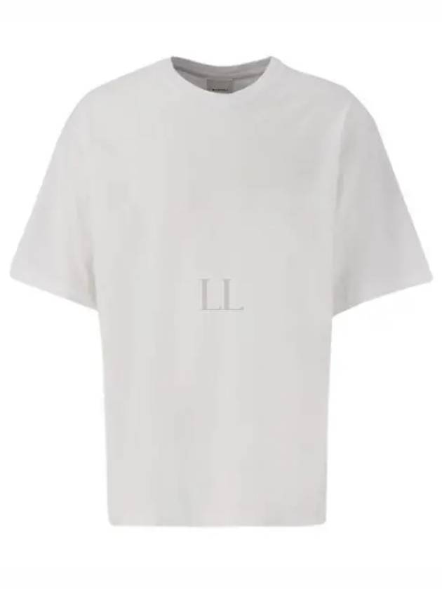 Guizy Back Logo Short Sleeve T-Shirt White - ISABEL MARANT - BALAAN 2