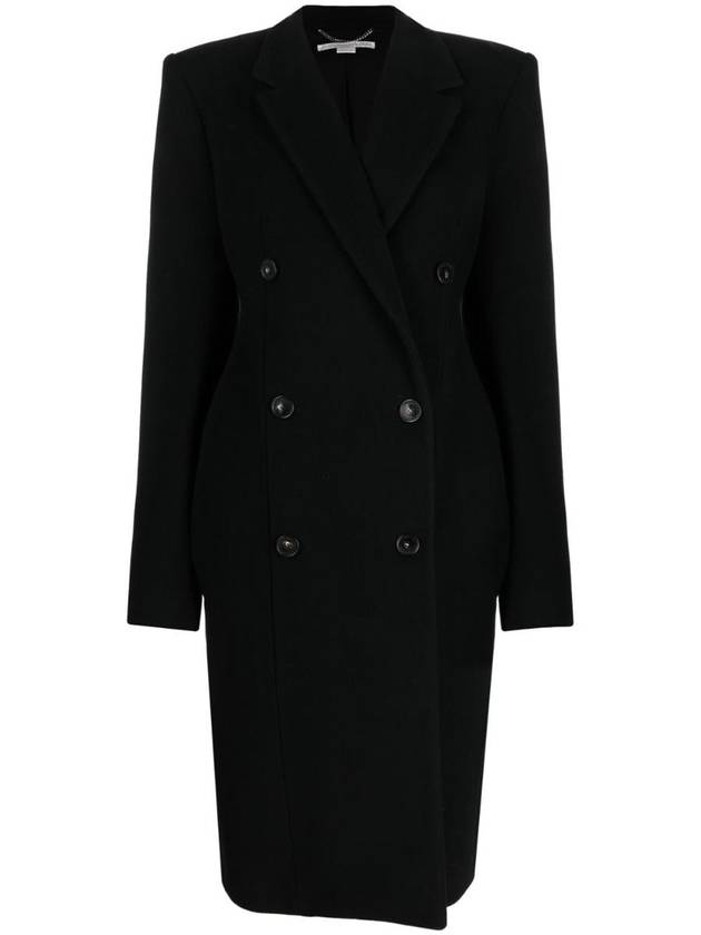 coat 660046 3CU7001000 black - STELLA MCCARTNEY - BALAAN 2