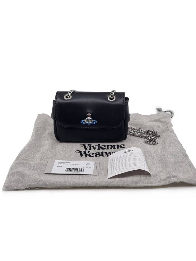 Nappa Chain Cross Bag Black - VIVIENNE WESTWOOD - BALAAN 9