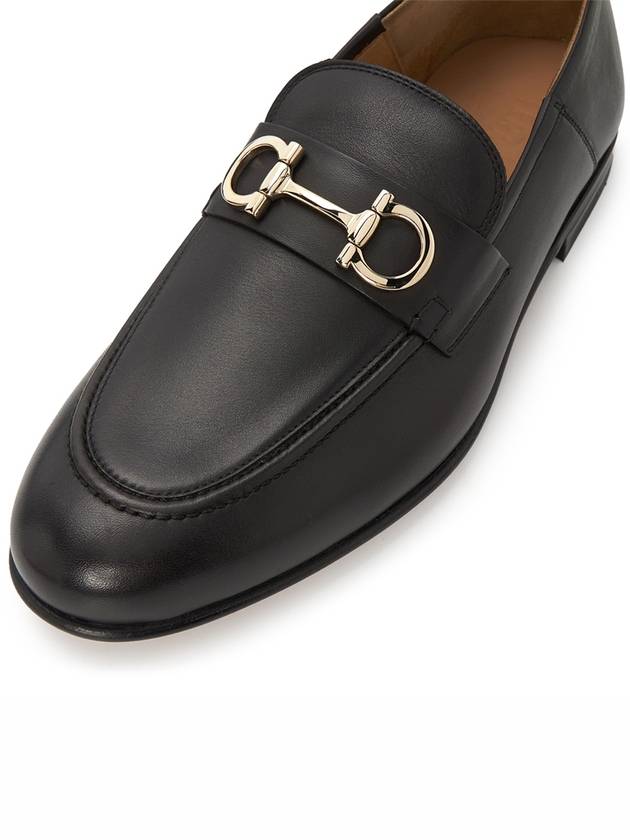 Ferragamo Gancini Men s Loafer GIN NERO 0758410 Foot EEE 001 - SALVATORE FERRAGAMO - BALAAN 8