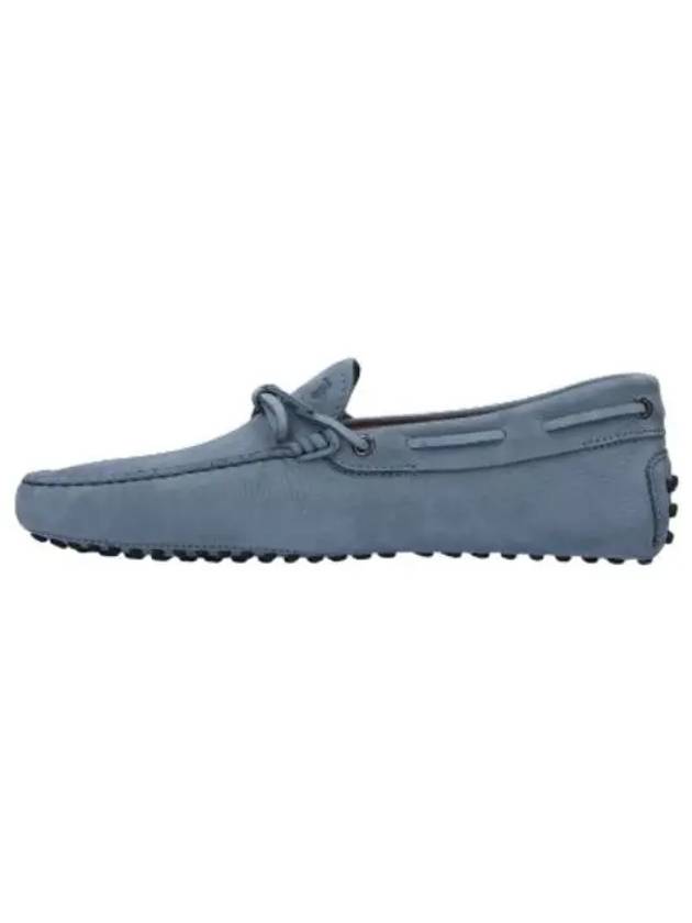 Gomino Nubuck Driving Shoes Light Blue - TOD'S - BALAAN 1