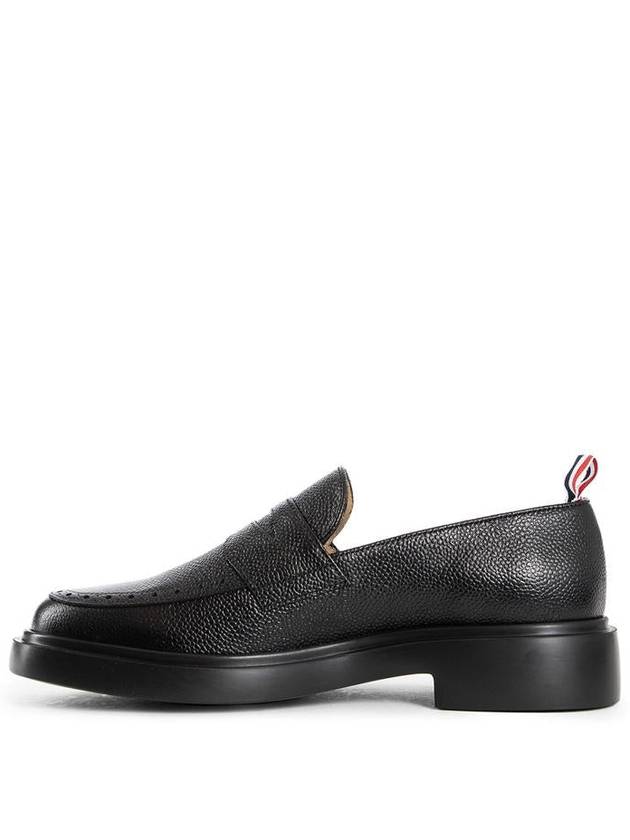 Lightweight Sole Penny Loafer Black - THOM BROWNE - BALAAN 3