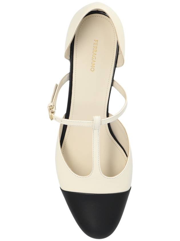 FERRAGAMO Shoes Linette, Women's, Cream - SALVATORE FERRAGAMO - BALAAN 6