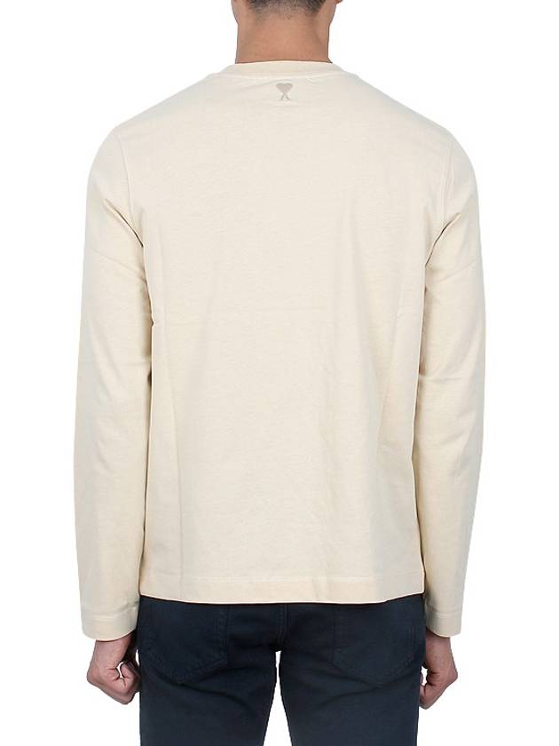 Alexandre Mattiussi Long Sleeve T-Shirt Beige - AMI - BALAAN 5