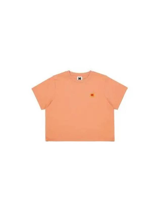 KODAK Apparel Essential Signature Logo Short Sleeve T Shirt Women CORAL - KODO - BALAAN 1